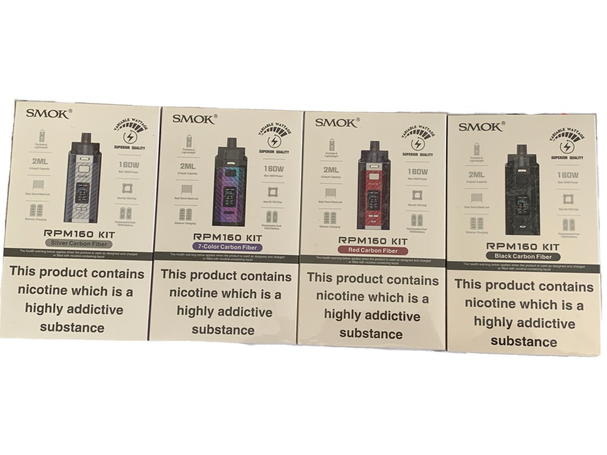 Smok RPM160 Pod Kit ~ Coils ~ Fast & Free P&P ~ Smok RPM 160 ~ UK SELLER /  Stock