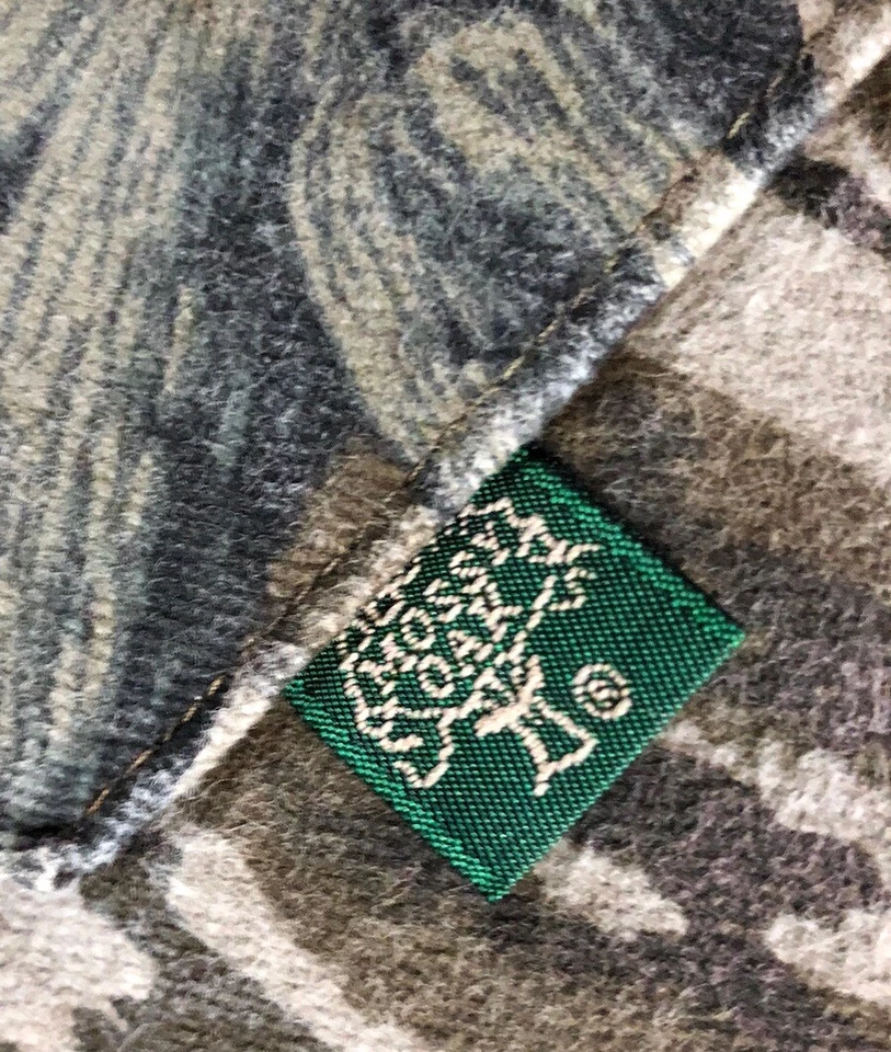 Pantalones cargo camuflados de roble musgo vintage de EE. UU. 80-90 XXL 42-44x32 corteza de árbol Foto 2 de 4