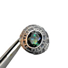 { Sterling Silver Green Stone High school ring 1976 Saint Rose of Lima Size 8