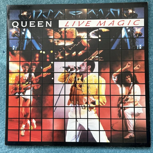EXC Queen - Live Magic - 12" Vinyl LP Record Gatefold -1986-EMC 3519  -24 0675 1