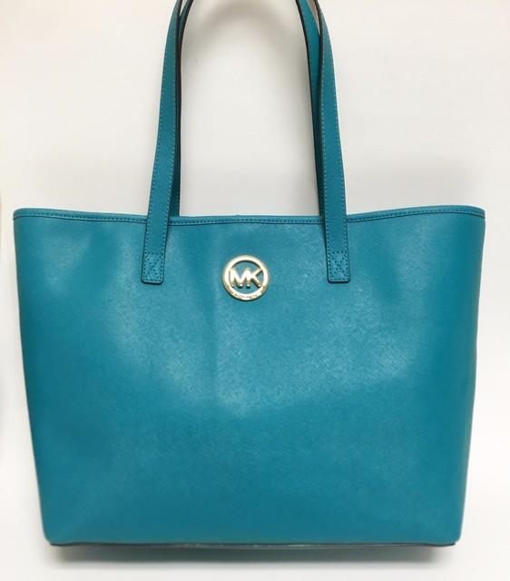 MICHAEL KORS JET SET TRAVEL AQUA,TEAL 