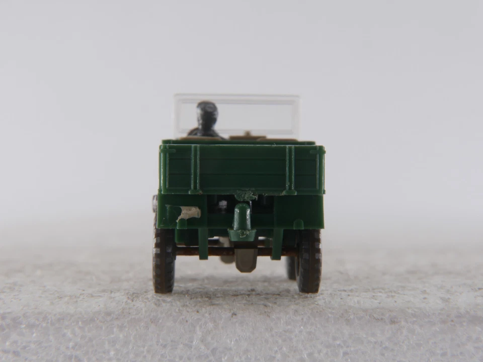 Wiking 1:87 Unimog A.S.S LKW MB 411 detailliert Diamantgrün GK 370/7H CS 479/1B - Bild 3 von 4