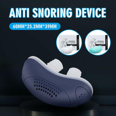 Micro Electric CPAP Noise Anti Schnarch Gerät Schlafapnoe Schnarche Schlaf Hilfe