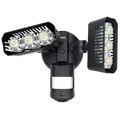 Projecteur LED Extérieur avec Détecteur de Mouvement 27W 2700lm PIR IP65 CE 220V