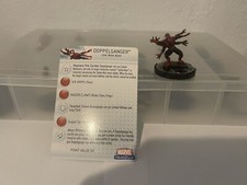 Heroclix Web of Spider-Man set Doppelganger 062 Super Rare figure w/card 