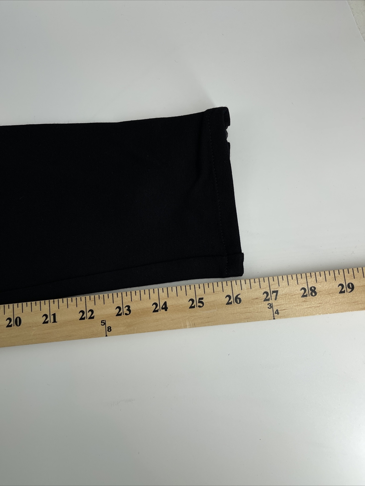 Madewell Women's Black Viscose Leggings Pants Zipper Ankle Details Size