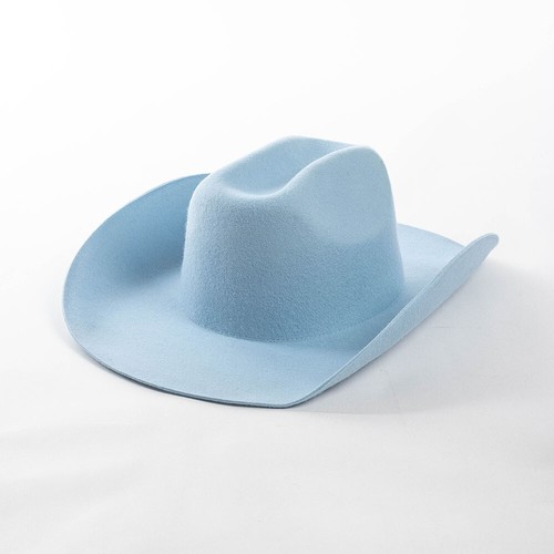 100% Wool Western Cowboy Hat Multiple Colours Adjustable Size S-XL Roll-Up Brim - Picture 13 of 58
