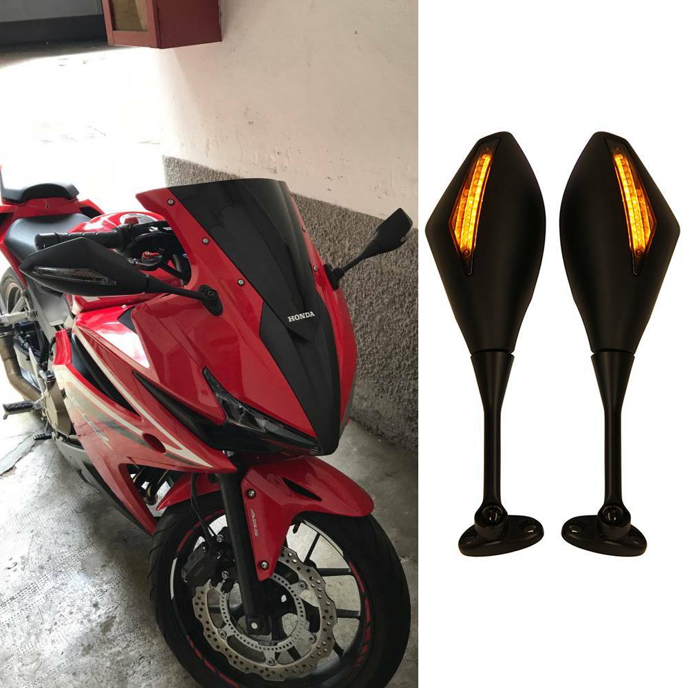 Smoke Turn Signal Indicator Light For HONDA CBR600RR CBR 600 F3 F4 F4i CB 1300 1000 CB400 VTR CBF 250 XL700V Motorcycle Blinker Lamp