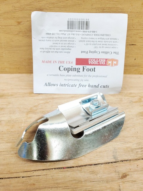 Collins Tool Jigsaw Coping Foot For Reciprocating Jig Saw *Quality Made