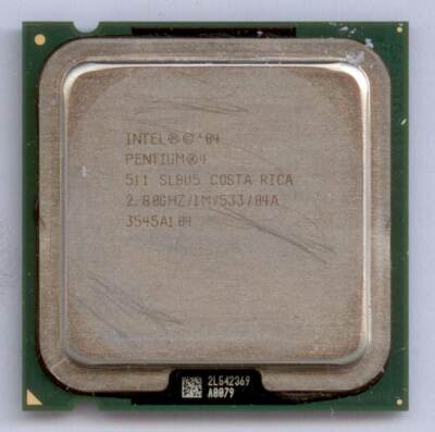 Intel Pentium4 511 2,8GHz 1MB FSB533 S775 CPU SL8U5 Sockel 775 64Bit