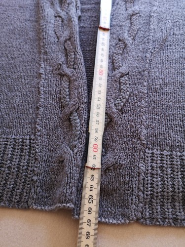 T Shirt Strickjacke Kurz Damen L Grau Von Bonita - Bild 5 von 6