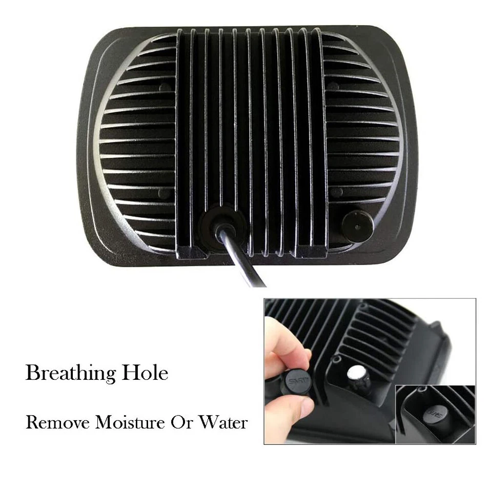 Faro LED 4X6" 4 piezas haz sellado para International Harvester 9300 1988-2000 Foto 4 de 4