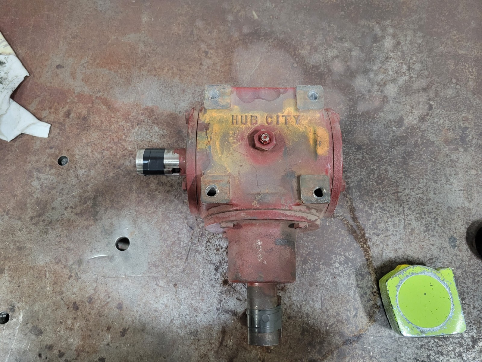 HUB CITY GEARBOX MODEL 600 RATIO 1/1 D,E USED eBay