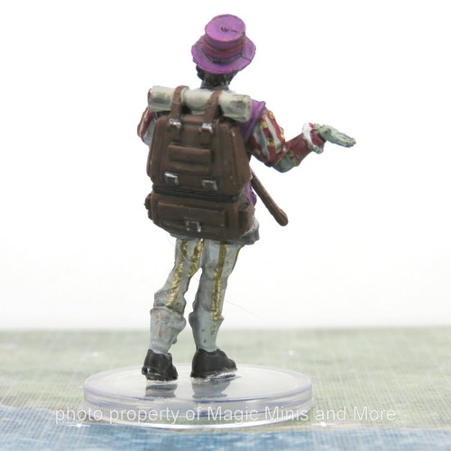 Wildemount ~ THE GRINNER #41 Critical Role D&D faction miniature bard half orc - Picture 2 of 3