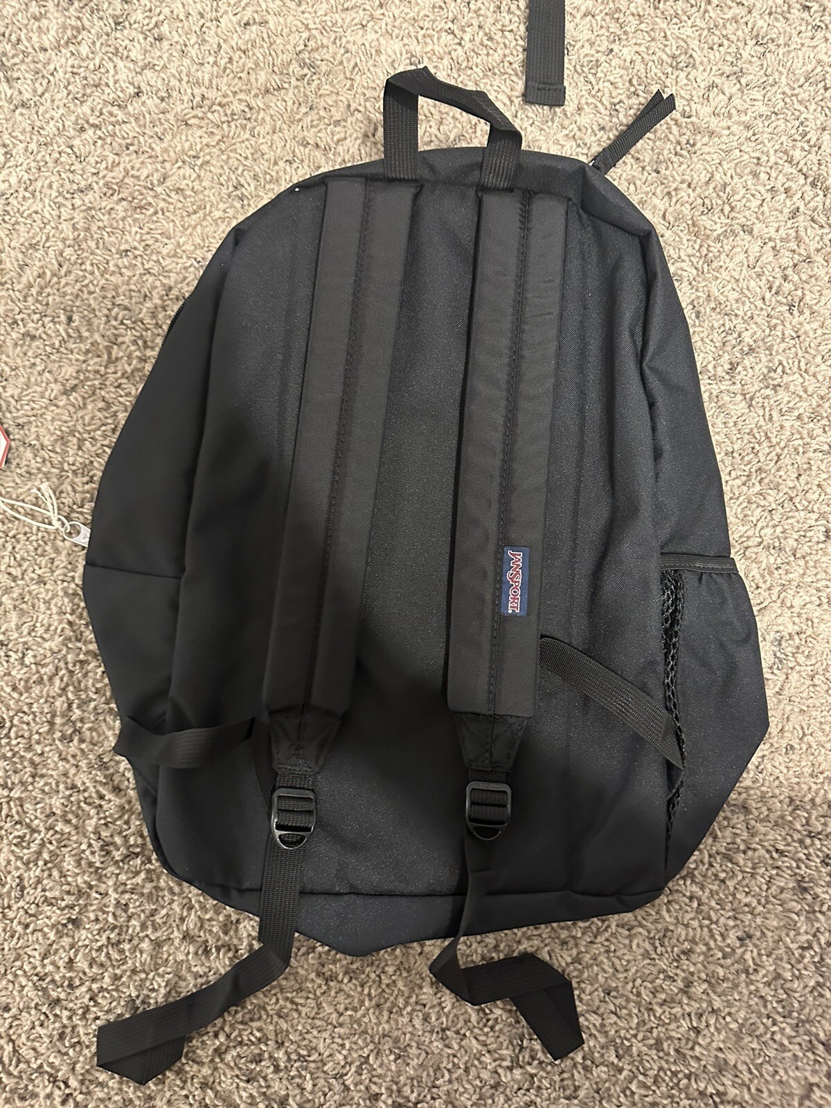 NEW JanSport Superbreak Black School Backpack With Tags Very Clean Fast Shipping
