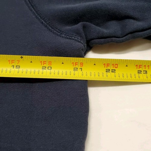 Men's MEDIUM Nike The Gunners SAMPLE Hoodie CXXV Arsenal FC Navy Sweatshirt Y2K - Picture 14 of 15