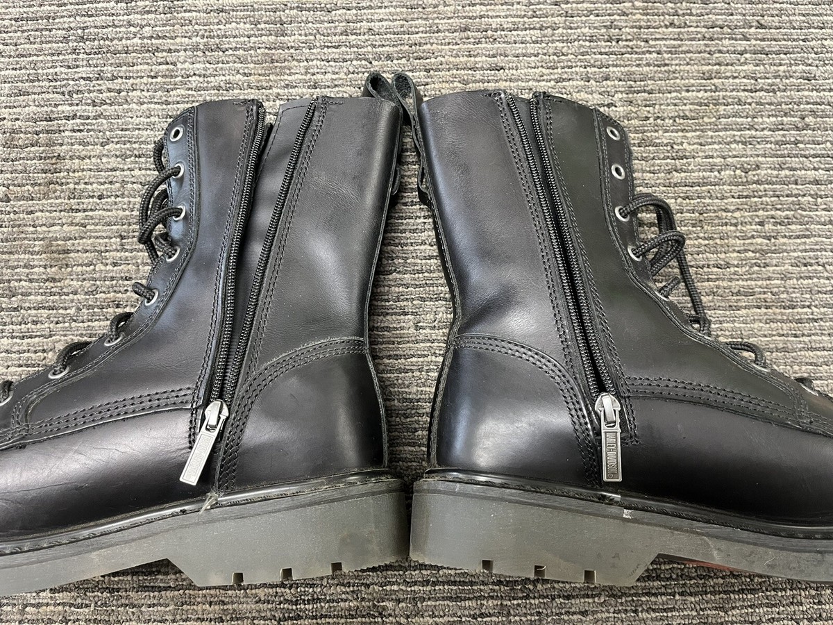 Harley-Davidson ASHERTON Mens Black Leather 8\