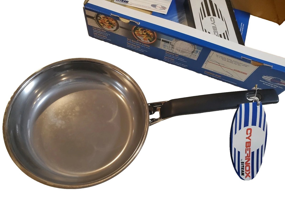 Sitram Cybernox 8” Open Fry Pan 033133 Made in France. | eBay