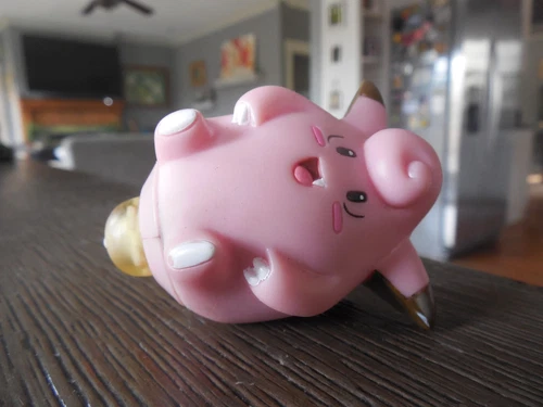 Vintage 1999 POKEMON Nintendo CLEFAIRY Top Spinner Burger King Promo Toy