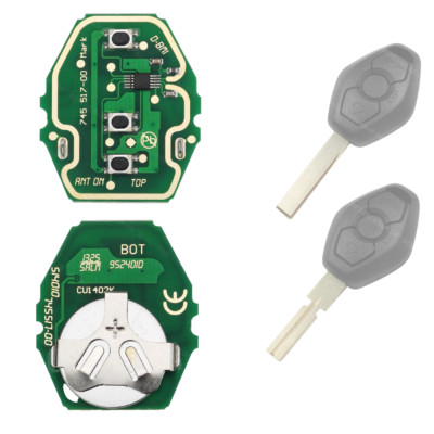 Sender 434 Mhz Elektronik Platine Autoschlüssel Fernbedienung passend für BMW