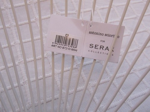 Serax CeSira Large Fruit Bowl Metal Sculptures Antonino Sciortino White - Picture 4 of 7