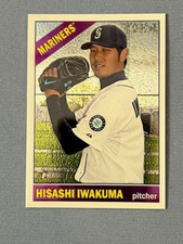 2015 Topps Heritage Chrome Base Variation #481 Hisashi Iwakuma  SP  # 371/999