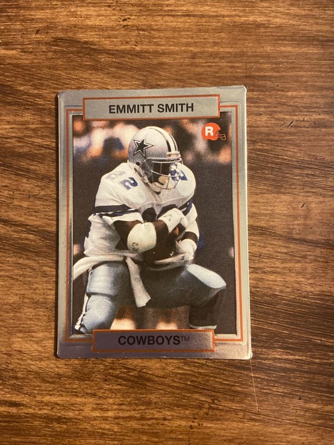 1990 Action Packed Rookie Update Emmitt Smith Dallas Cowboys 34 