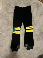 Vintage 80s 90s FILA Magic Line Ski Pants Padded Knees Made In Italy Mens
