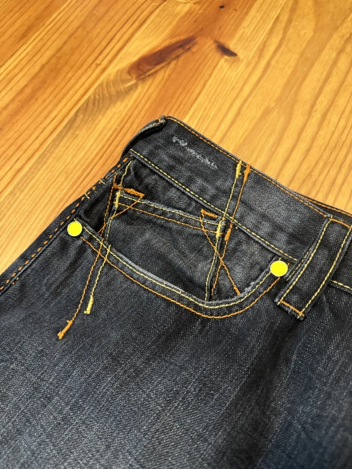 Jeans holgados vintage COOGI Australia azul denim logotipo arco iris años 90 hip hop talla 38x34 Foto 4 de 4