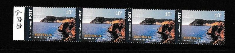 Australia 2007 International View Maria Island TAS Strip 4 SC 2627 MNH