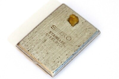 Seiko Taipan Herald Hong Kong case back , stain almost gone now            -3123