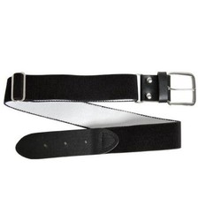 Official Baseball Uniform Belts  Black Adjustable One Size Fits All Free Ship