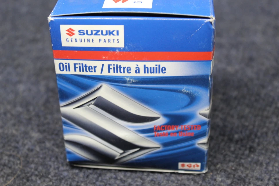 FILTRO DE ÓLEO SUZUKI OEM NOS CAVALCADE 1400 GSXR750 INTRUDER 700 MADURA 1200 #18 - Imagem 4 de 4