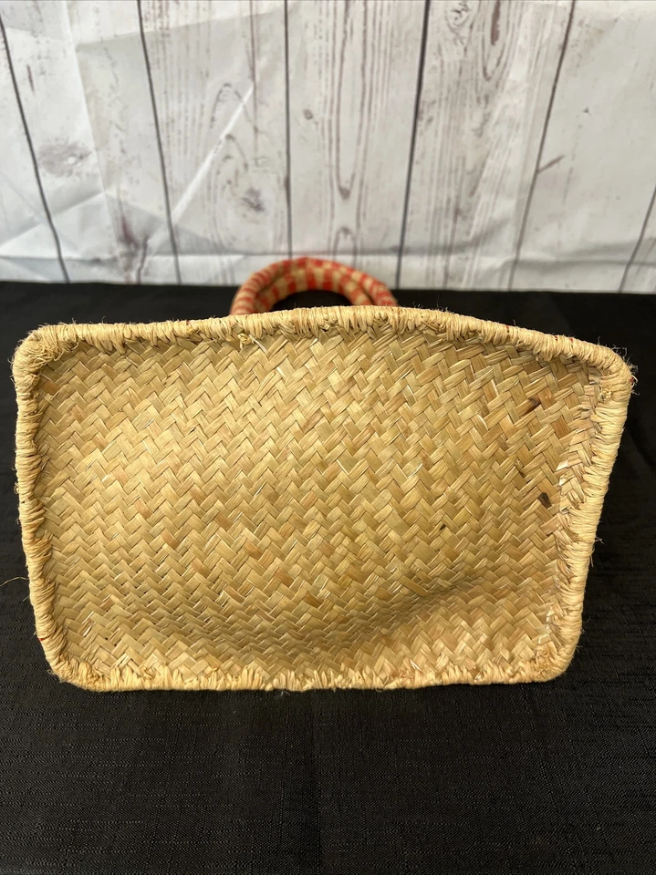 Anuschka Bag Woven Purse Vintage Tote - Imagem 3 de 4
