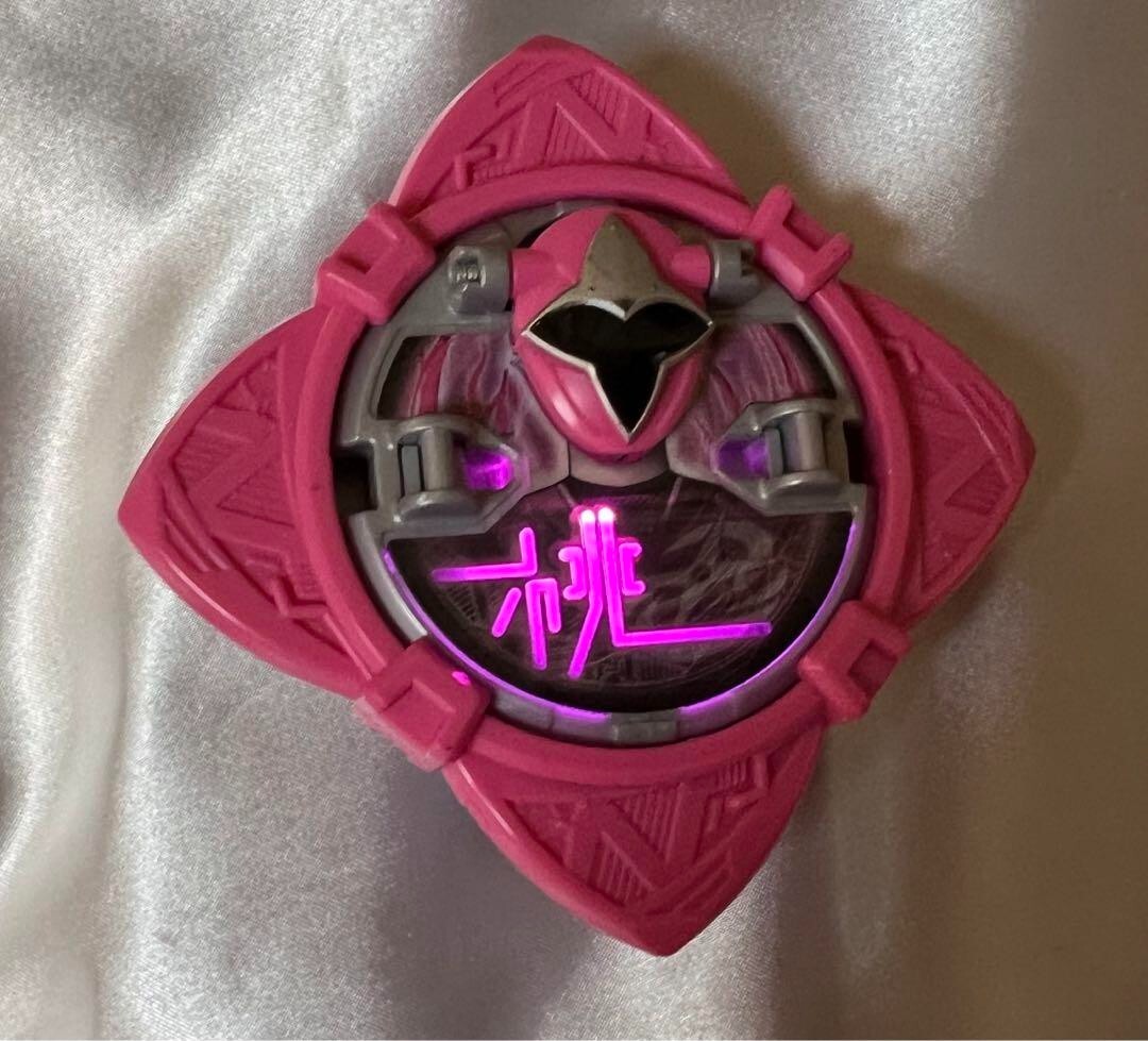 Power Rangers Ninja Steel Ninninger DX Momo Ninger Shuriken Pink Morpher BANDAI