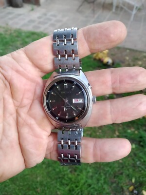 SEIKO BELL MATIC 4006 6011 17 jewels ALL ORIGINAL MECHANIC ALARM