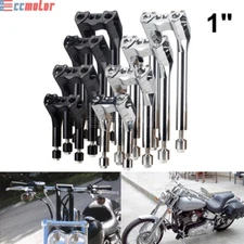 Club Style 1" Pullback Handlebar Riser For Harley Softail Street Bob Low Rider