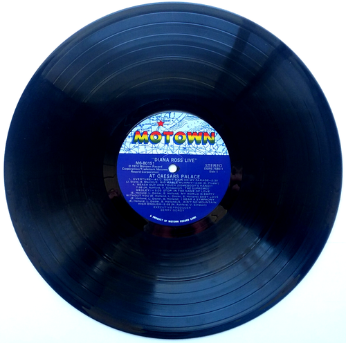 DIANA ROSS - Diana Ross Live At Caesars Palace - Vinyl LP 1974 Motown M6-801S1 - Picture 4 of 7