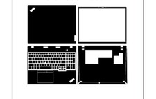 Flower,Camouflage Laptop decal Skin for 16" LENOVO Thinkpad T16 Gen 1