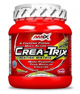 AMIX CreaTrix 824 g, Kreatin-Stack, 6 Kreatinarten, Kreatinmatrix, Frucht
