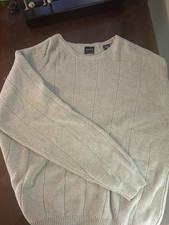 Arrow Men's Beige Sweater Size XL