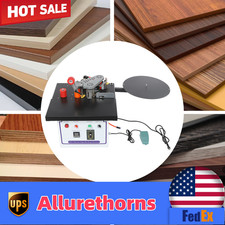 1200W 110V Portable Edge Bander Machine Double Side Gluing Wood Banding Machine