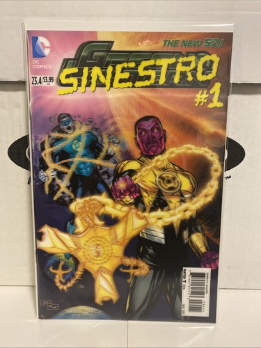 Green Lantern #23.4 (Sinestro#1) Lenticular Cover (DC Comics New 52 2013) NM