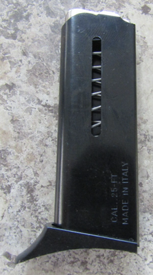 Excam GT27 Pistol Magazine .25 ACP 7 Round Triple K 873M Clip Made