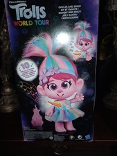 Haunted Doll Trolls World Tour Dreamworks Poppy Sings Doll  New Rare Banned Read