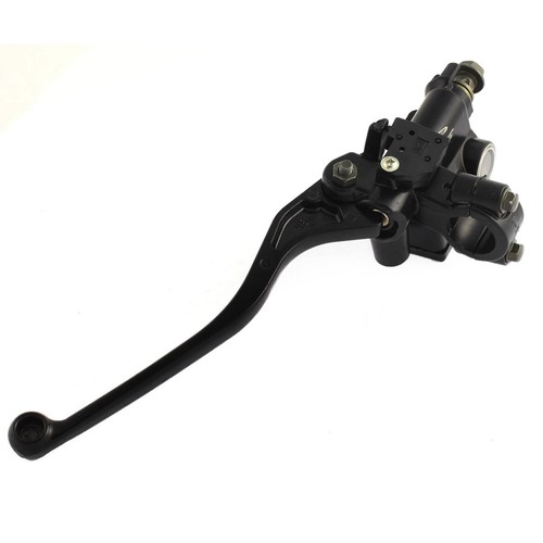 Black Metal Motorcycle Front Brake Pump Accessory Single Custom for Honda CG125 - Picture 4 of 5