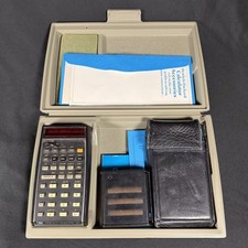 HP-45 Hewlett Packard Scientific Calculator LED Early Production 1973 w/ Case