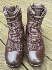 Army Cold Wet Weather Goretex Boots Size 9 M Waterproof Hiking Trekking Cadet