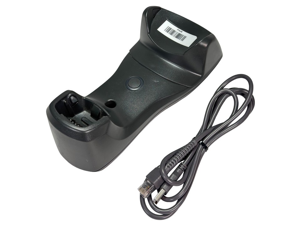 Barcoder Sign Zebra Motorola Symbol MT2070 Laser 1D Barcode Scanner w/STB2078 + Kit ...