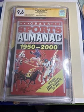 IDW Back to the Future Almanac #1 Grays Sports Zbox CGC 9.6 Signed 